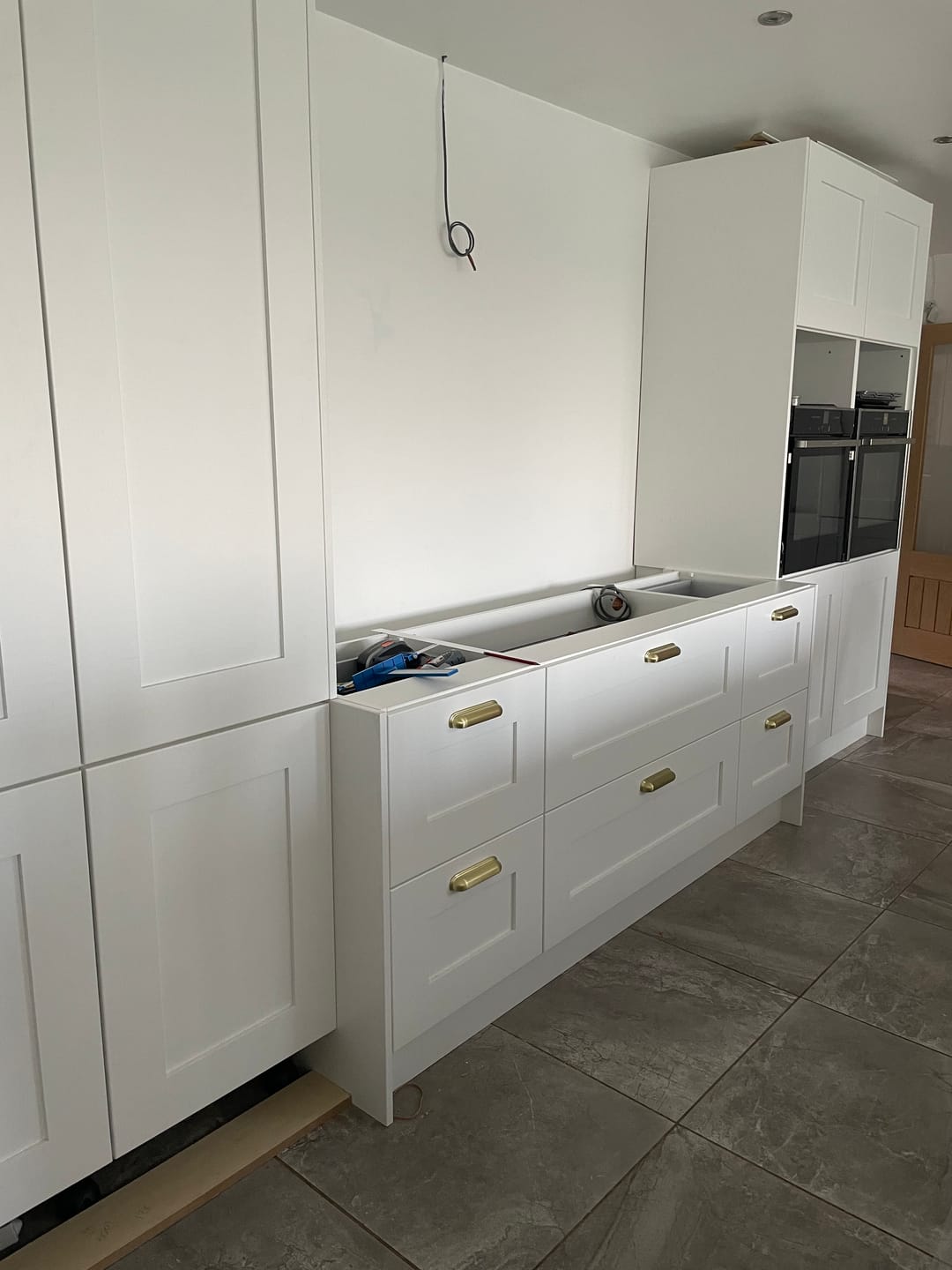 Customer photo review of Calgary Cupboard Handles