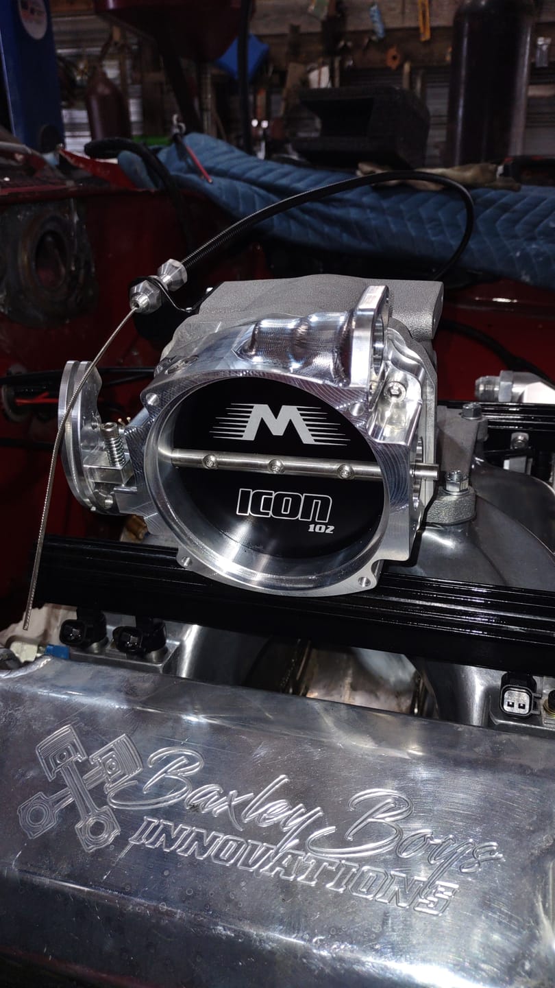 Customer photo review of Motion Raceworks ICON 102mm / 105mm Interchangeable Throttle Body - Bare Billet Finish 10-140