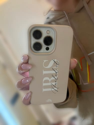 Customer photo review of iPhone 13 Pro Beige - Personalized Color Case