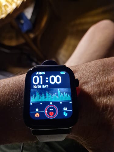 Customer photo review of Guarantee VIP Link - Health smartwatch 2+ blauw