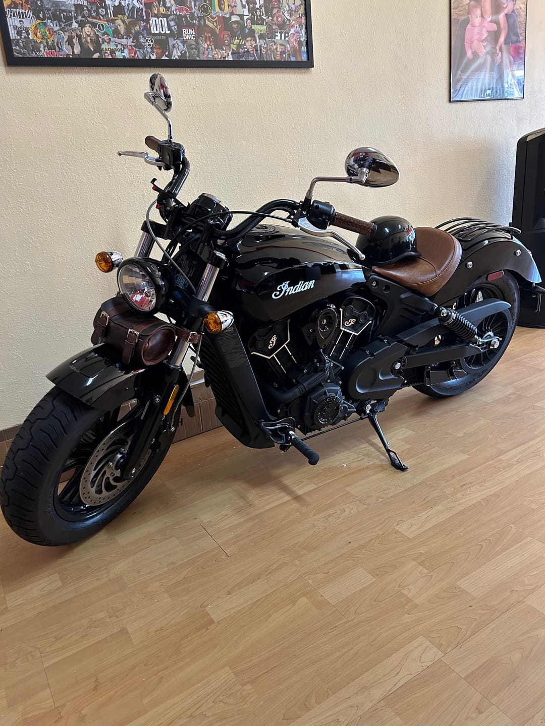 Customer photo review of Grayson Motorbike Side Pouch