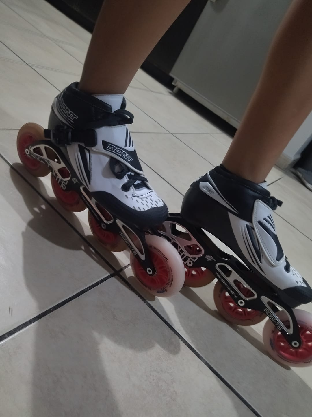 Customer photo review of Jet Inline Speed Skates