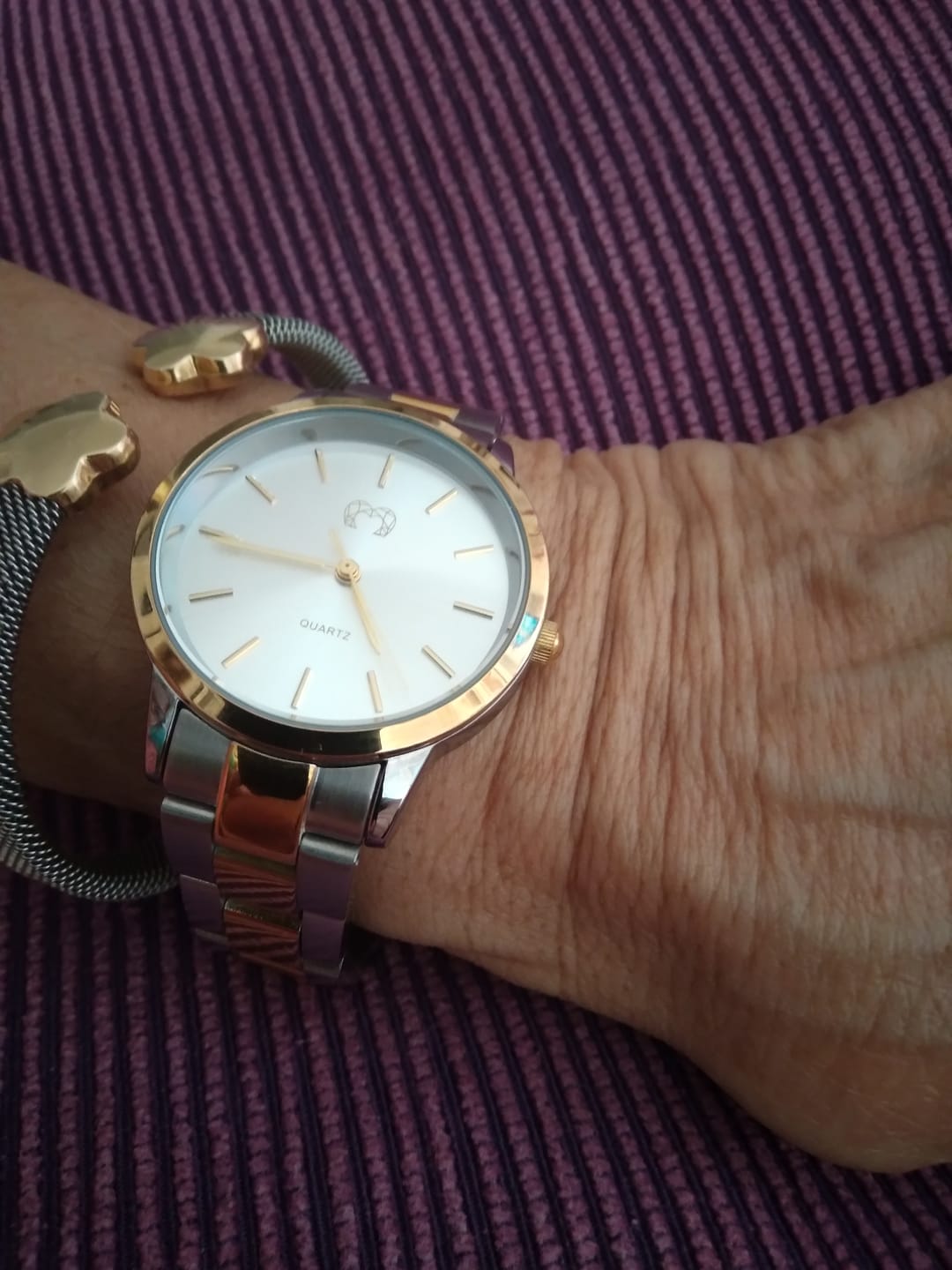 Customer photo review of Reloj California ~ GoldSilver