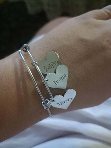 Customer photo review of Zapestnica: Heart Pendant