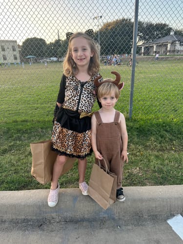 Customer photo review of Cord Overalls