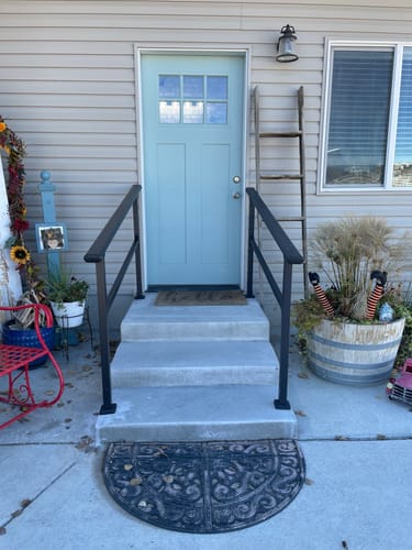 Customer photo review of Oval Top Rail