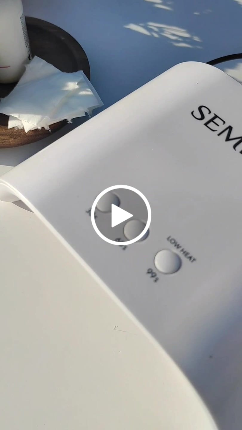 Customer video review of Semilac UV Gel Polish Starter Set TRY ME