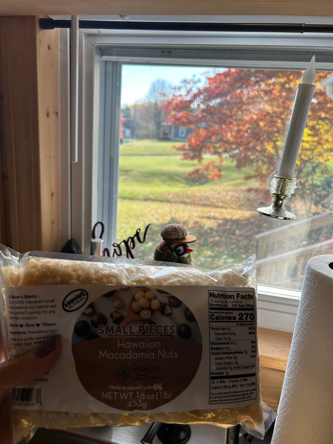 Customer photo review of Hawaiian Macadamia Nut Small Pieces