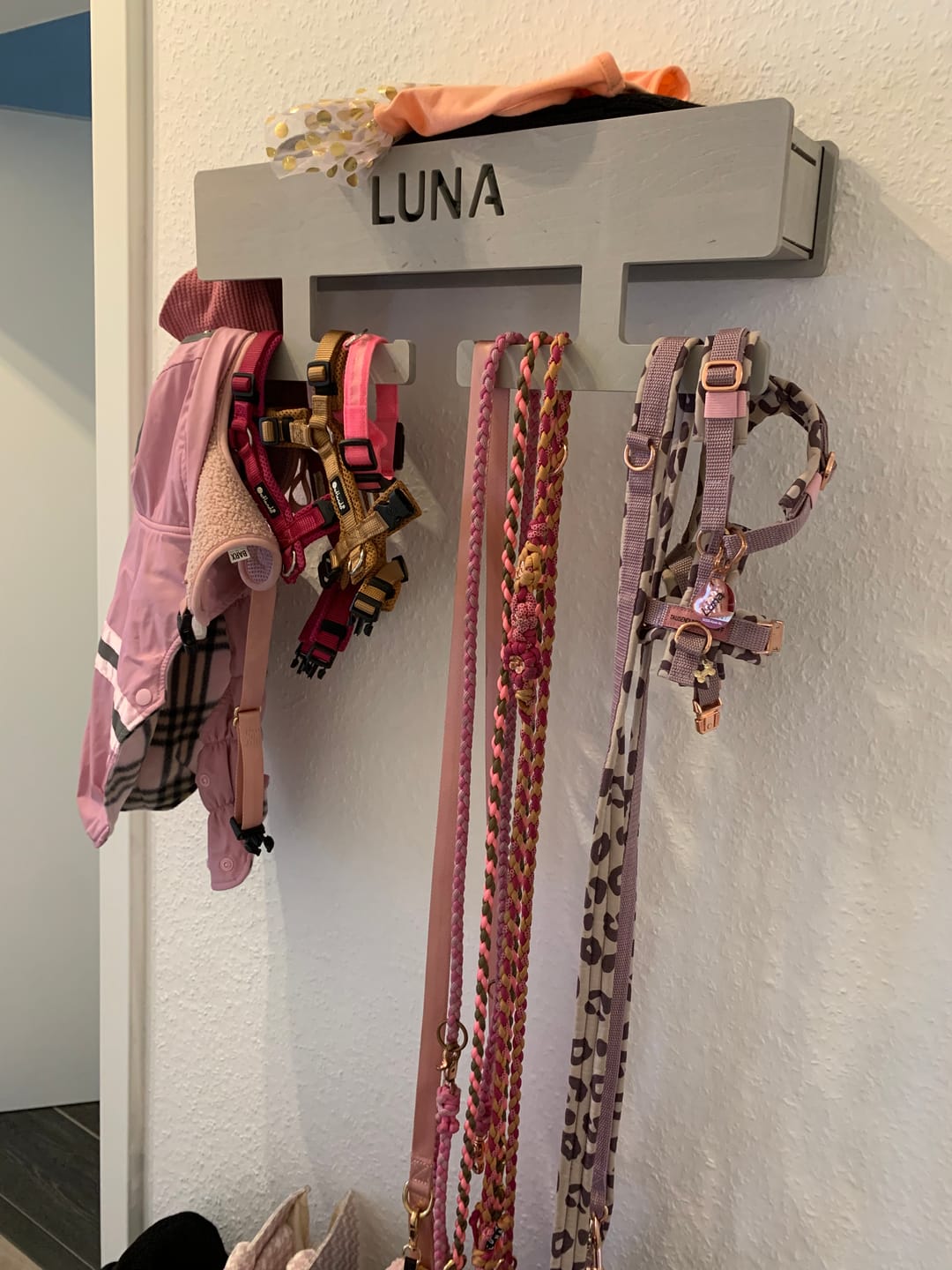 Customer photo review of PERSONALISIERUNG: Hundegarderobe XL