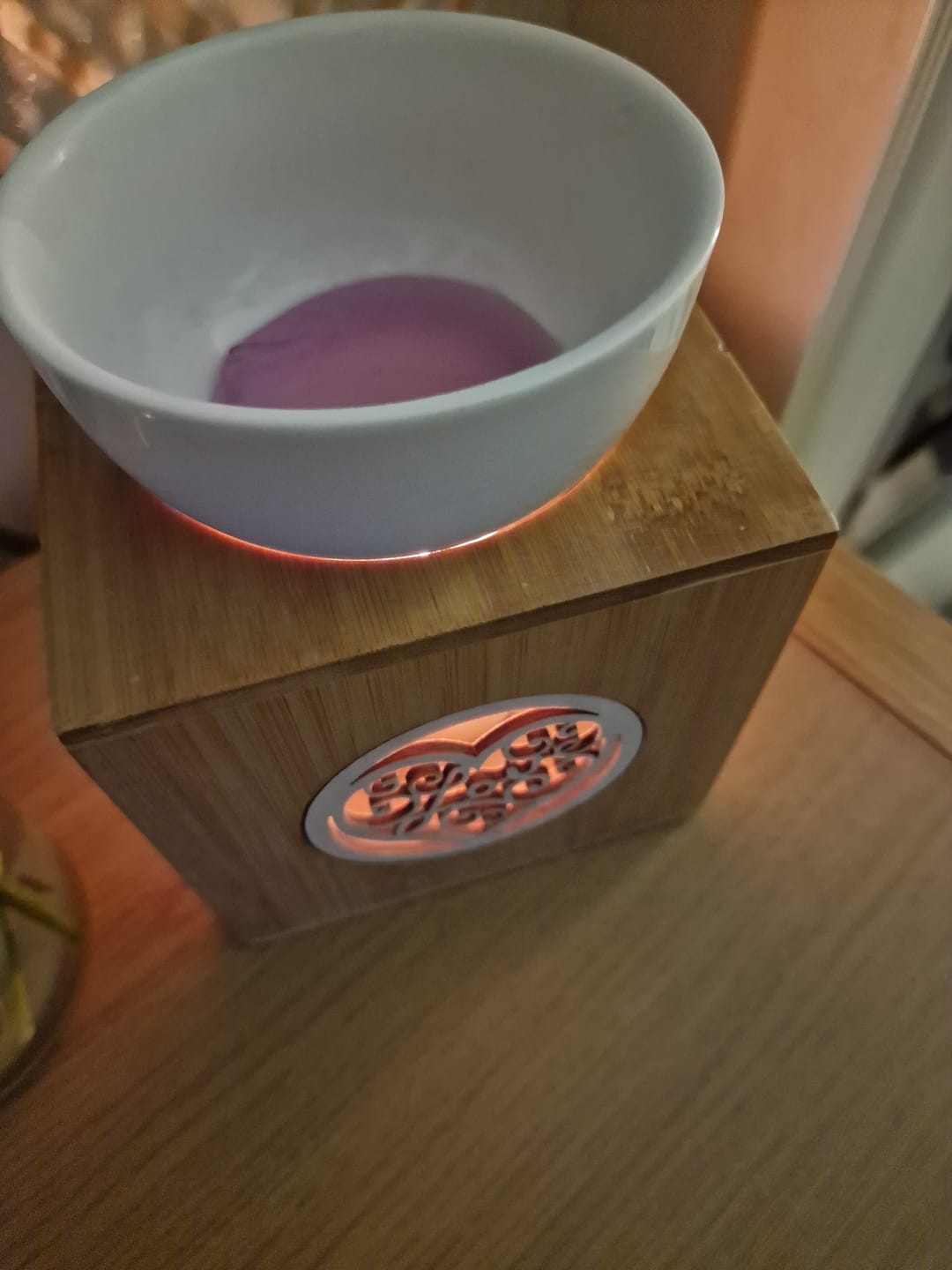 Customer photo review of Wild Bluebell & Bergamot Gel Melt