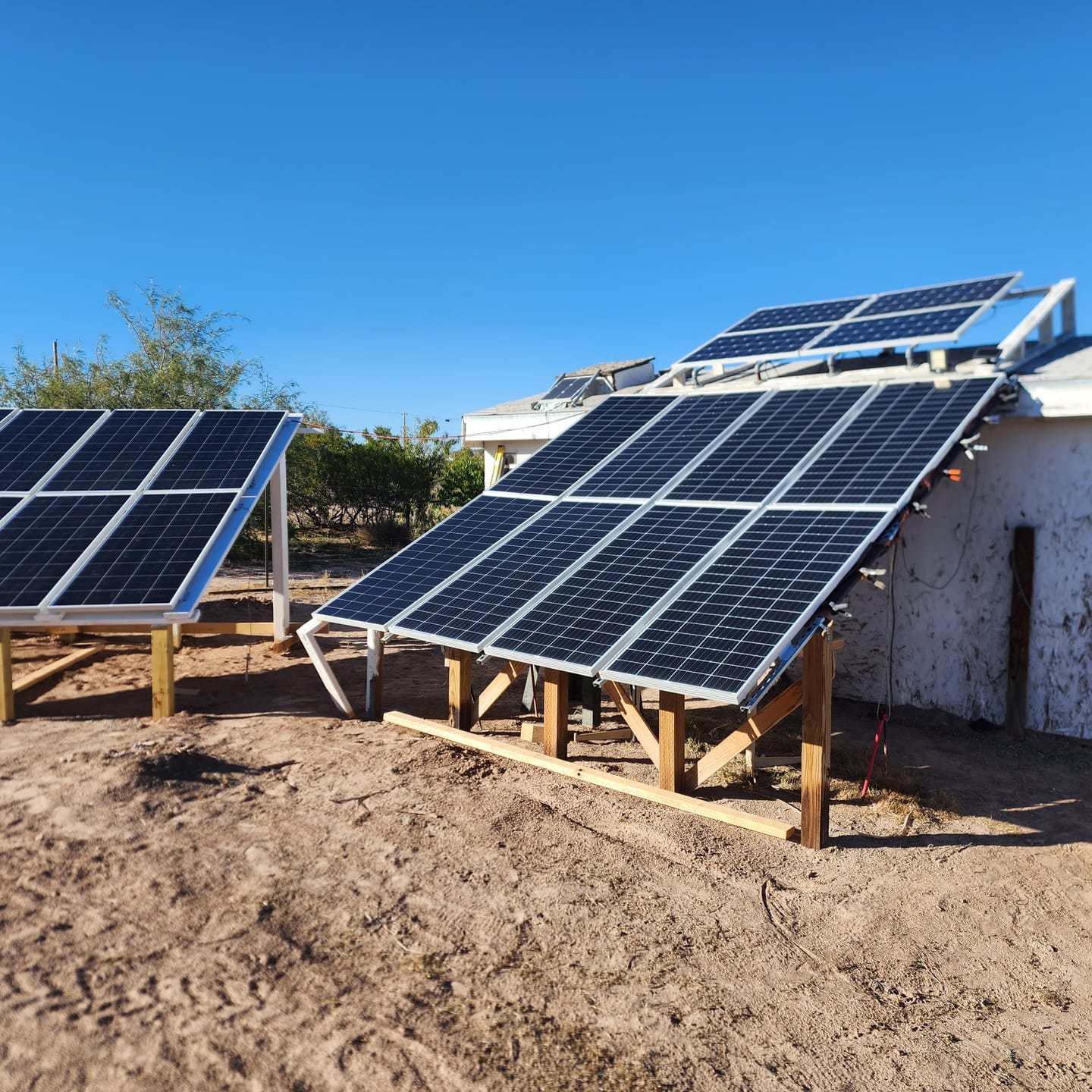 Customer photo review of 1600 Watt Solar Kit