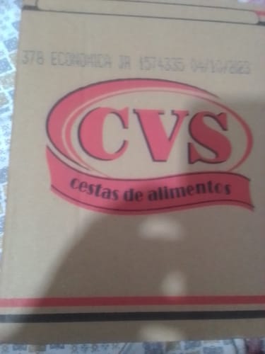 Customer photo review of Cesta Básica Econômica Júnior