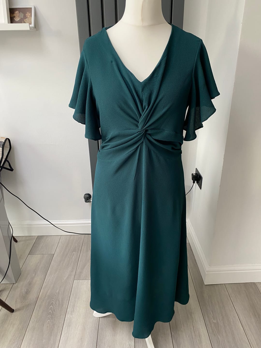 Customer photo review of Plain Bubble Crepe Fabric