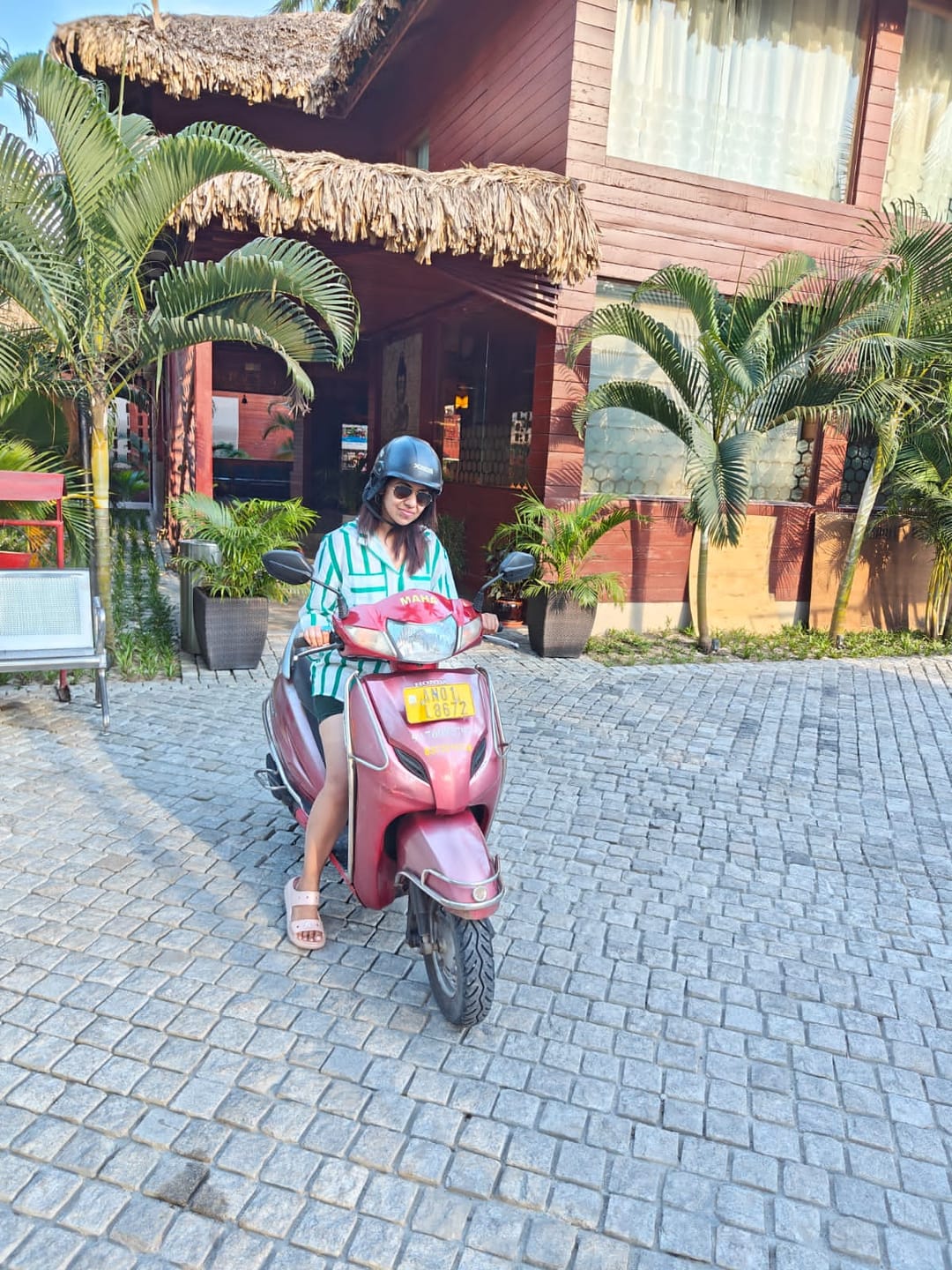 Customer photo review of Ibiza Striped Holiday Shirts