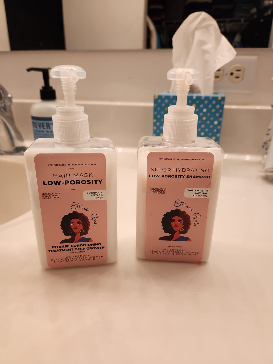 Customer photo review of REFILL low porosity hair bundle