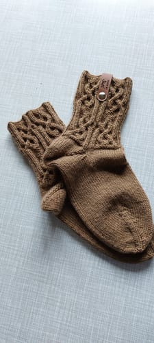 Customer photo review of Personalisierte Labels mit Chicago Screws - Kunstleder-Label mit Schrauben