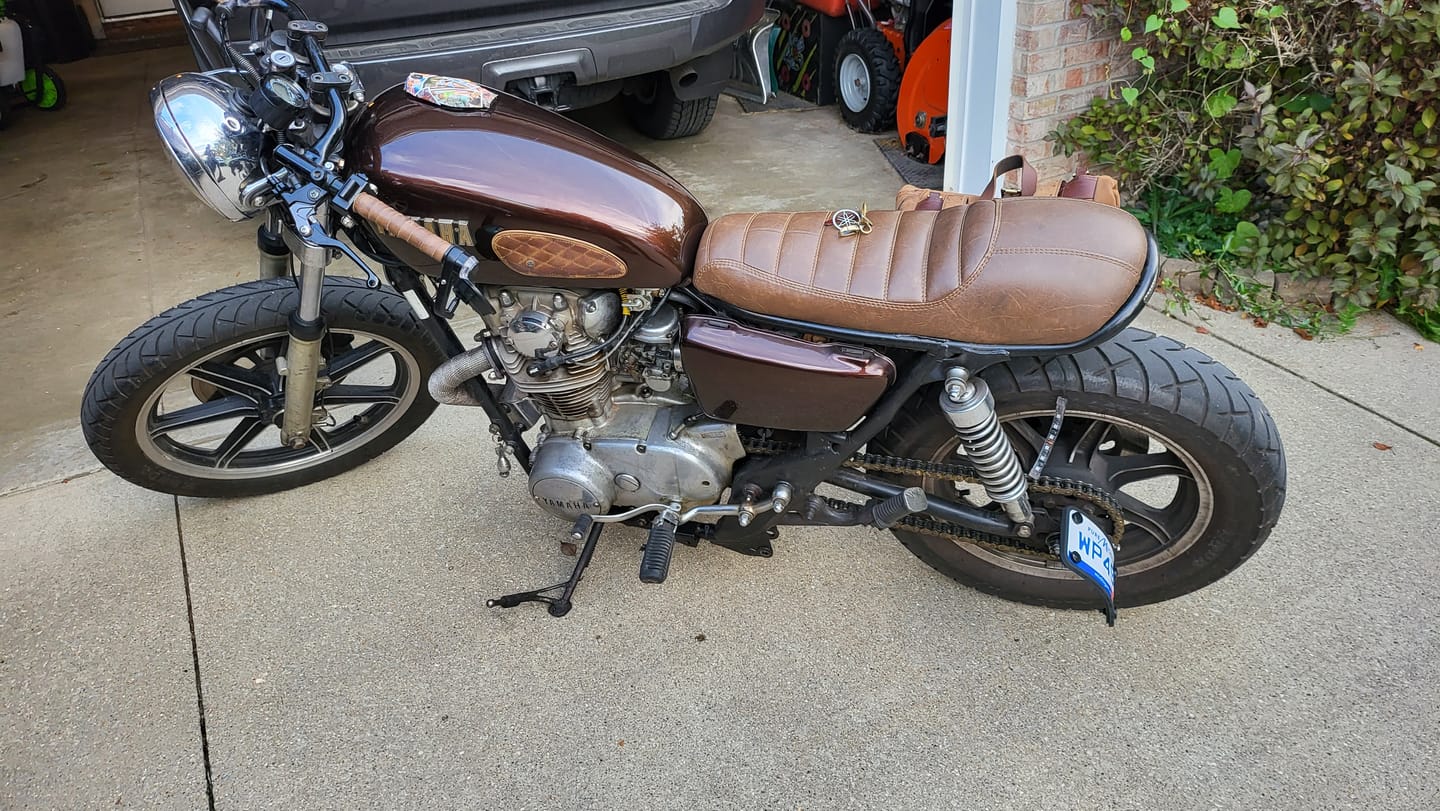 Customer photo review of tank pads mini leather diamond