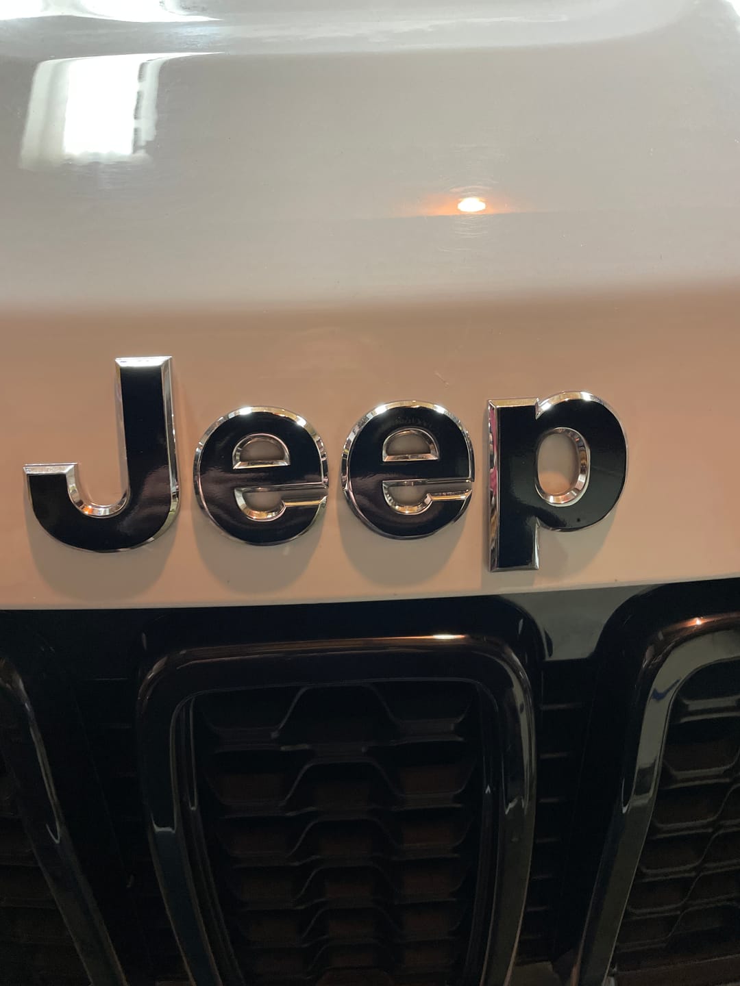Customer photo review of Jeep Emblem Overlay Decals – Solid Colors | Fits Grand Cherokee, Grand Cherokee L
