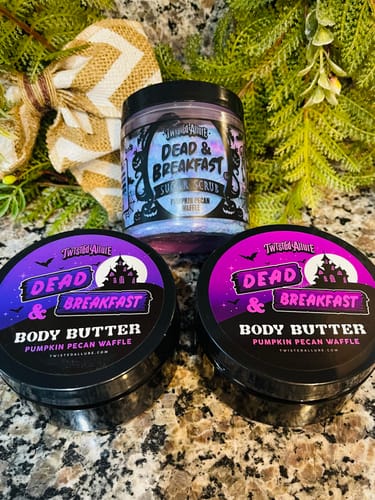 Customer photo review of Dead & Breakfast Sugar Scrub