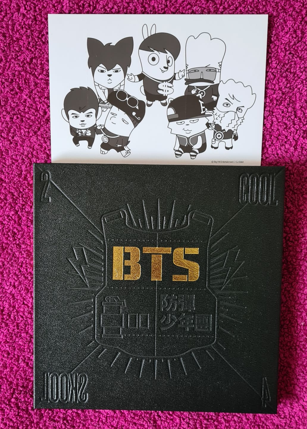 Customer photo review of BTS - 1ST SINGLE ALBUM 2 COOL 4 SKOOL