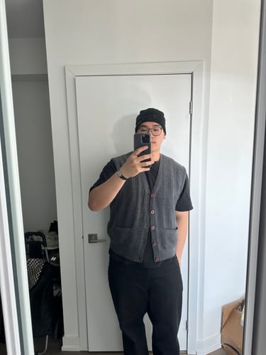 Customer photo review of Vintage Dickies Pants Fits Mens 38 x 27 Beige Work Wear Carpenters