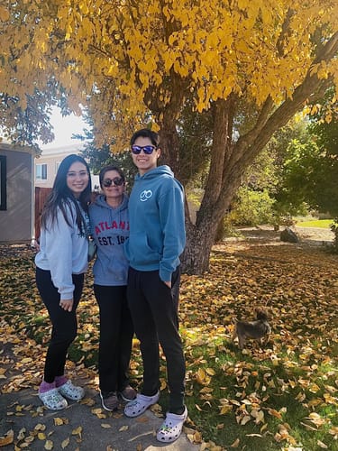 Customer photo review of The "In Search" Hoodie
