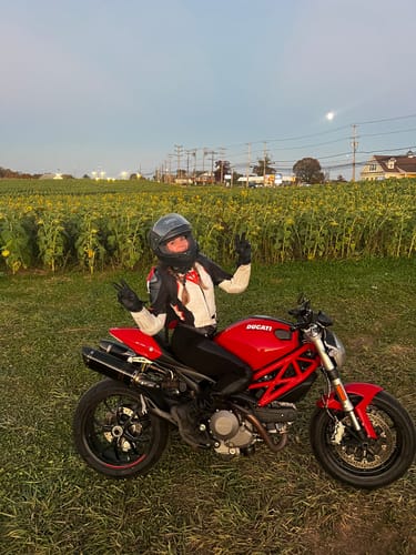 Customer photo review of Shred Moto Jeans 2.0