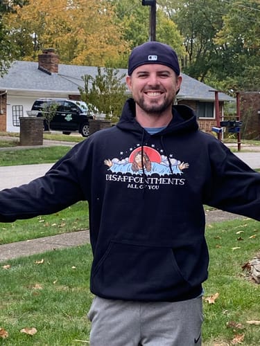 Customer photo review of Disappointments all Of You Unisex Hoodie