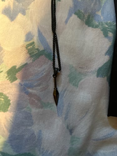 Customer photo review of Naruto™ Kunai Necklace