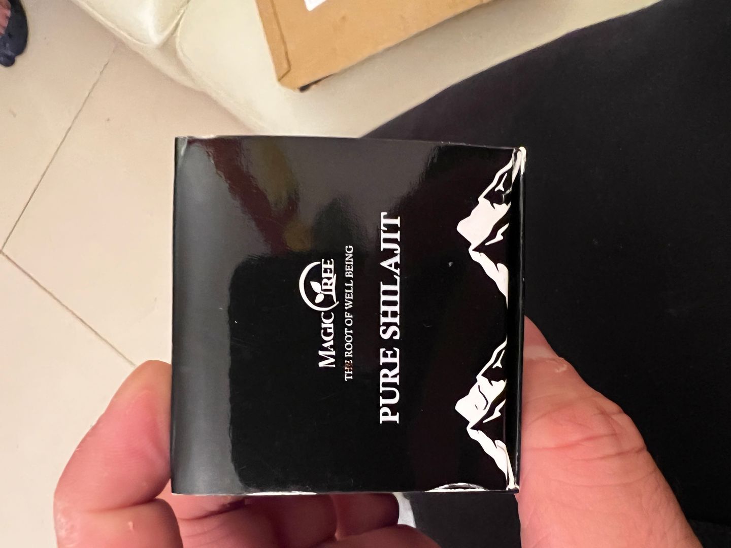 Customer photo review of Pure Organic Shilajit