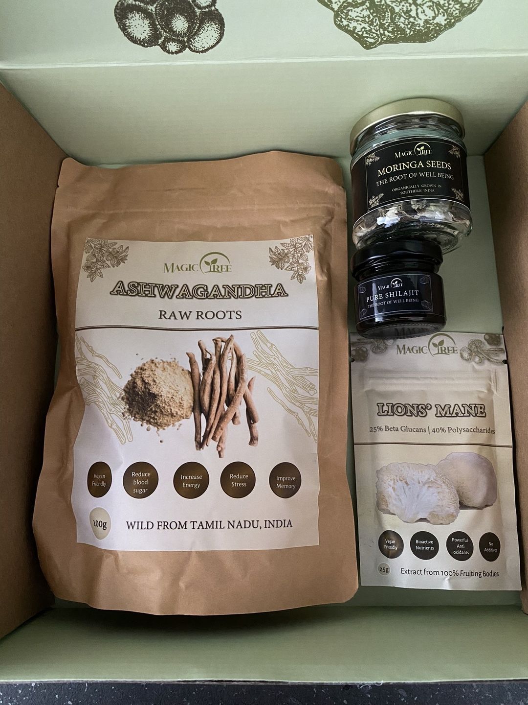 Customer photo review of Lions Mane Mushroom Extract