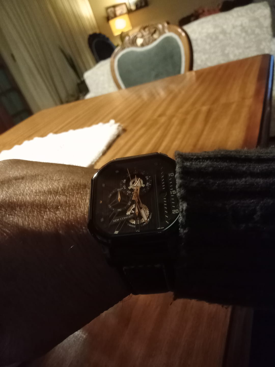 Customer photo review of Reloj New Concept ChronoNova Black