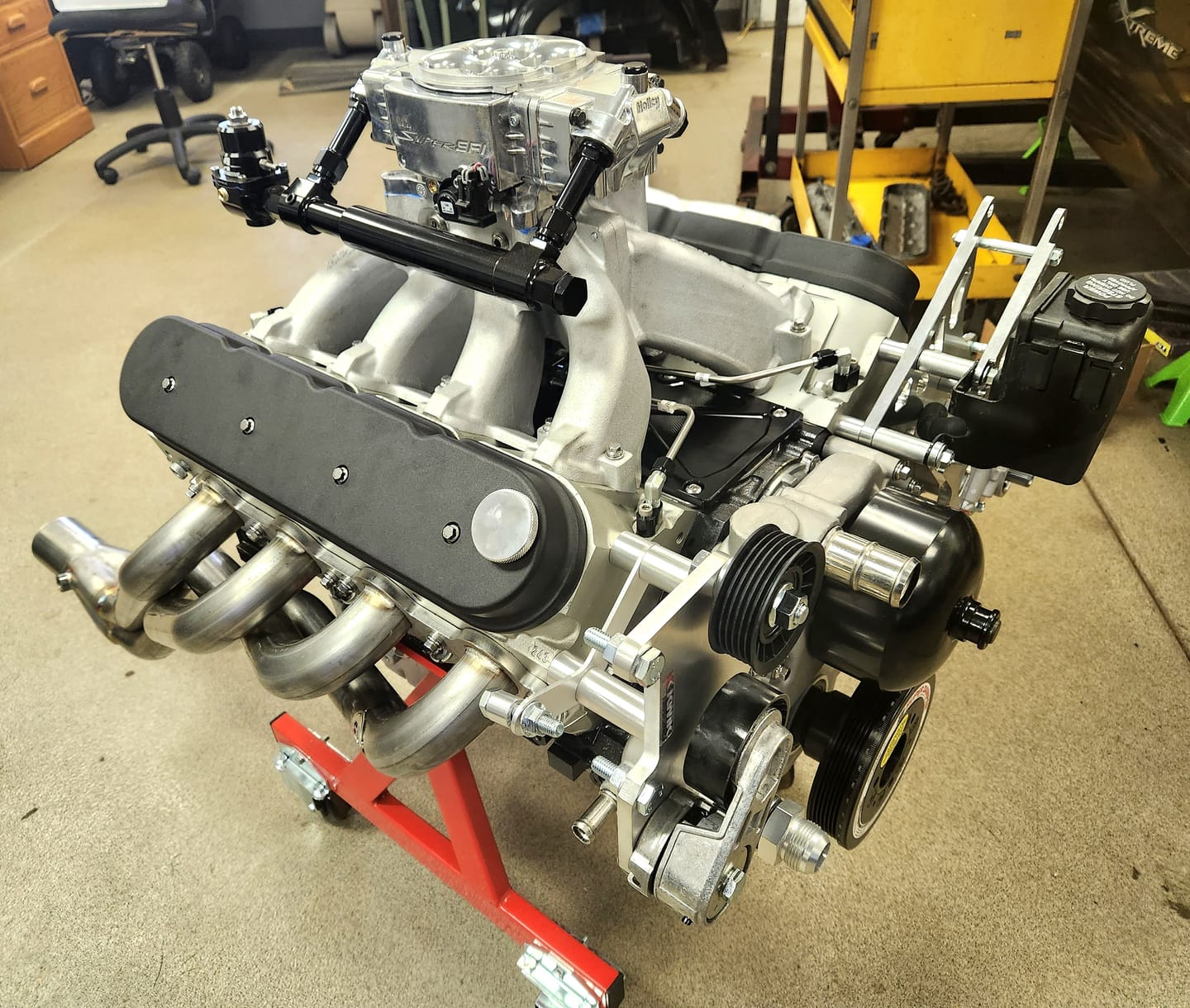 Customer photo review of Motion Billet Gen 4 Billet Valley Cover (Black Anodized) 10-10033BLK