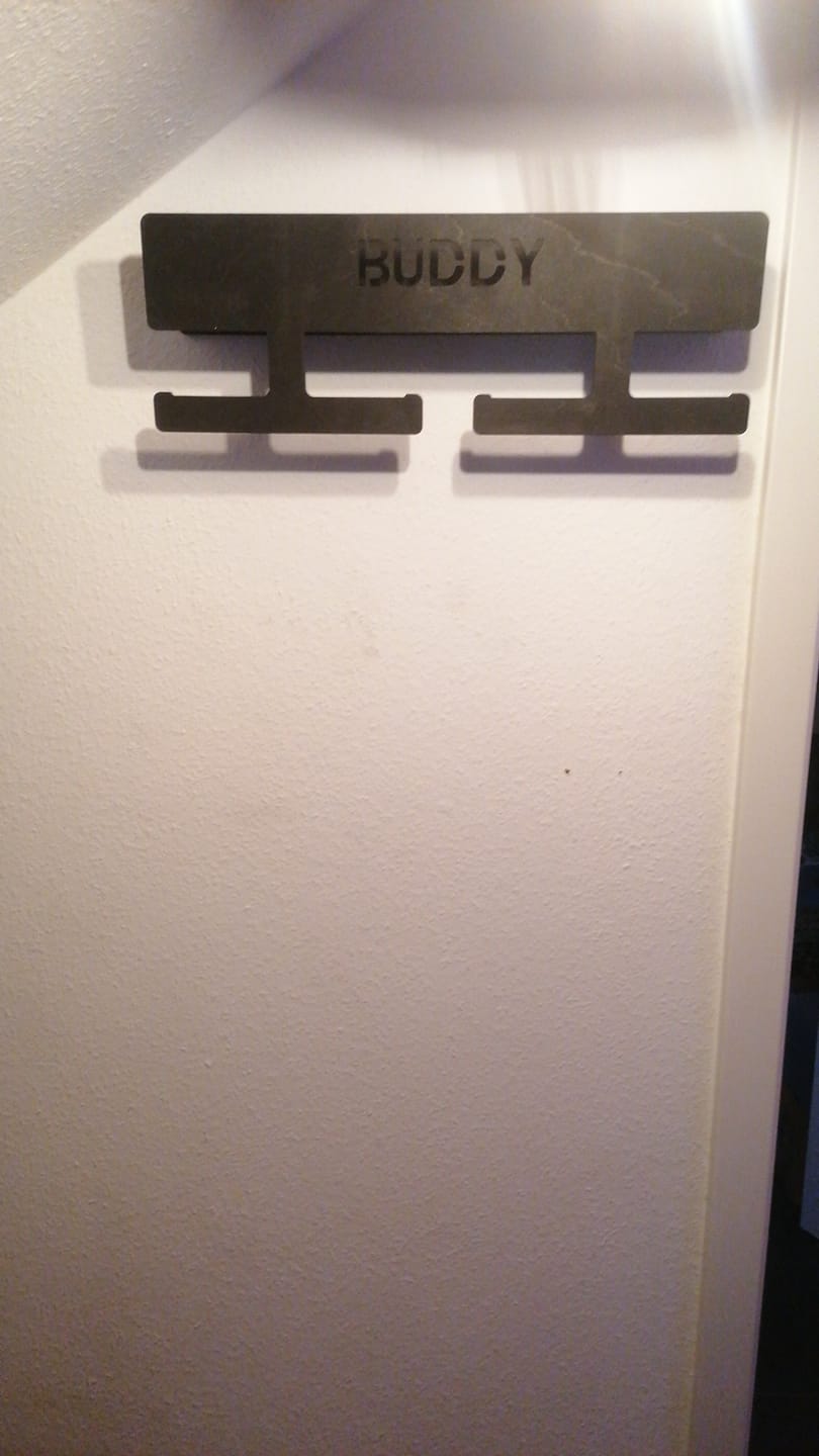 Customer photo review of PERSONALISIERUNG: Hundegarderobe XL