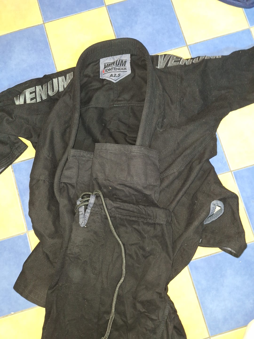 Customer photo review of Venum BJJ Gi Contender Evo - Zwart