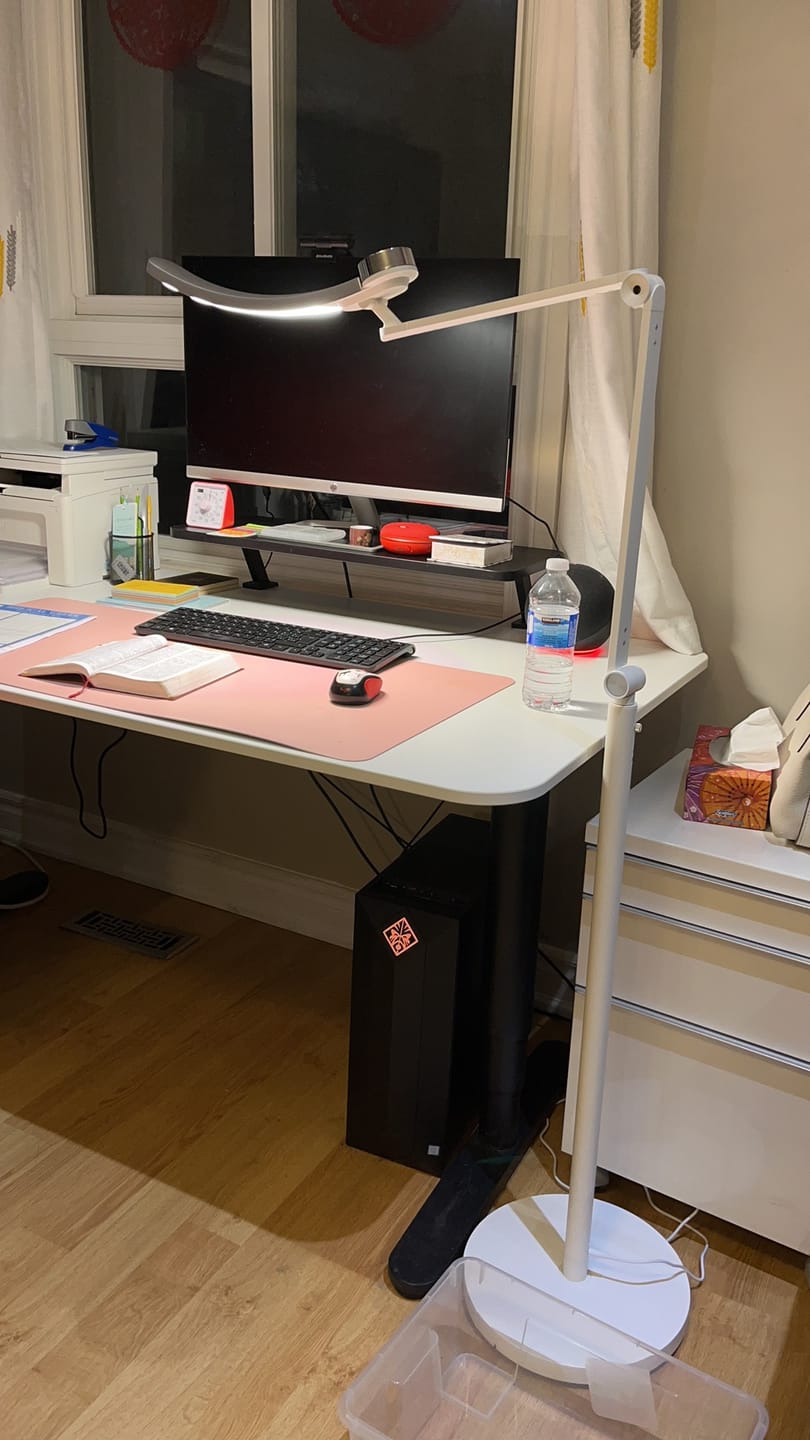 Customer photo review of Happy Nocnoc Led Reading Floor Lamp（US/CA/AU Only）