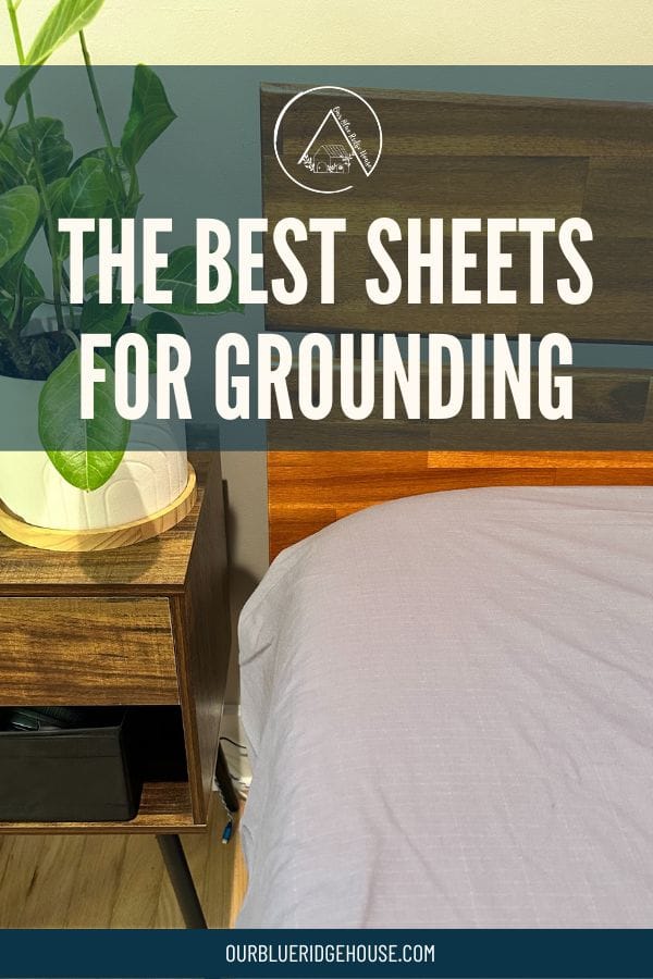 Customer photo review of GroundLuxe Organic Fitted Grounding Sheet - Beige or Gray in all standard bed sizes