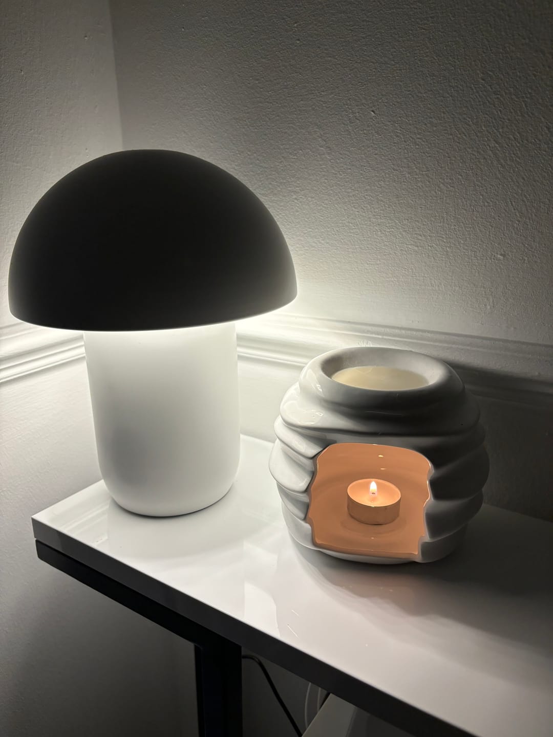 Customer photo review of Handmade Ceramic Wax & Oil Burner