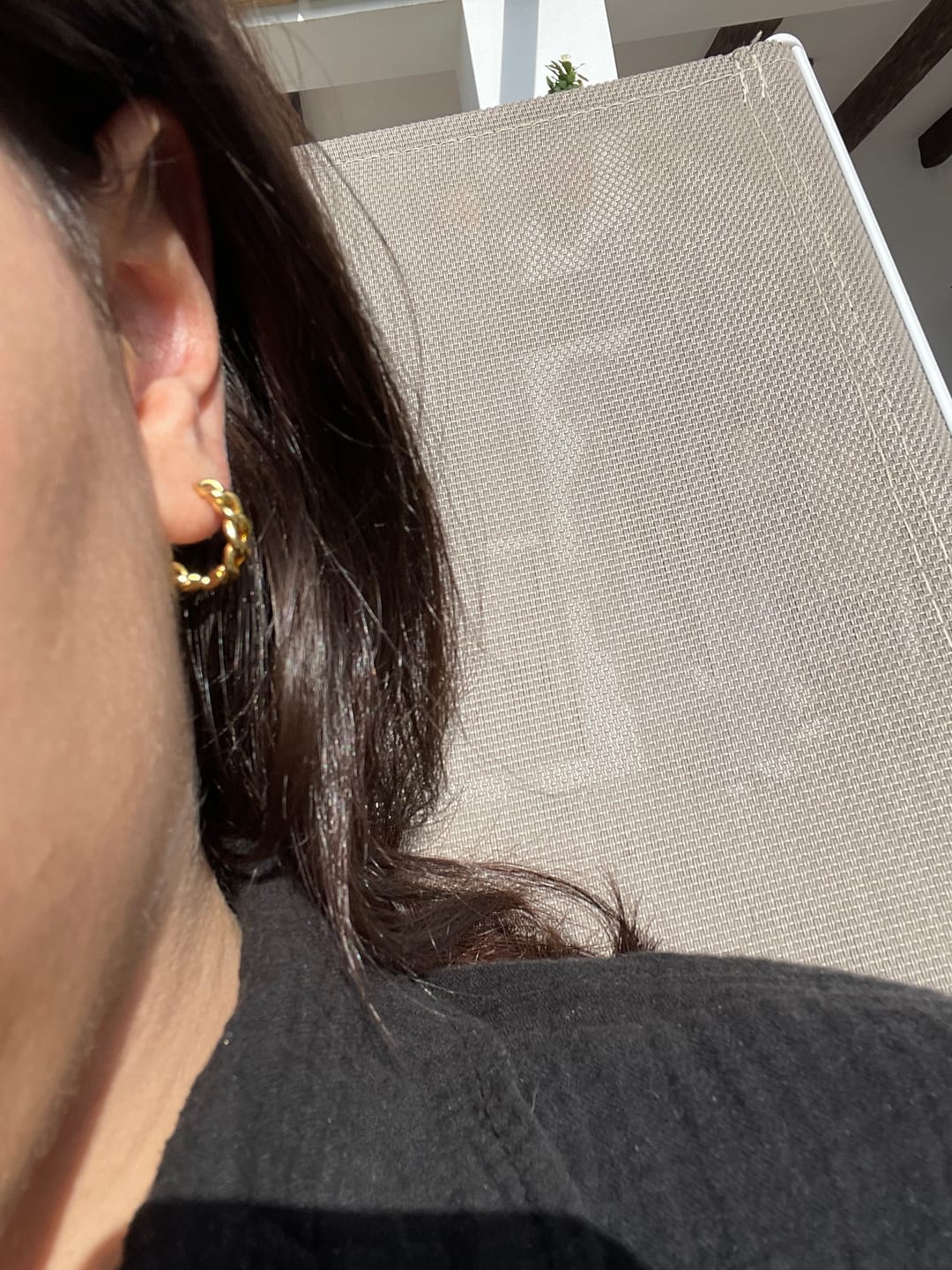 Customer photo review of Nevis Ohrringe | 18K vergoldet