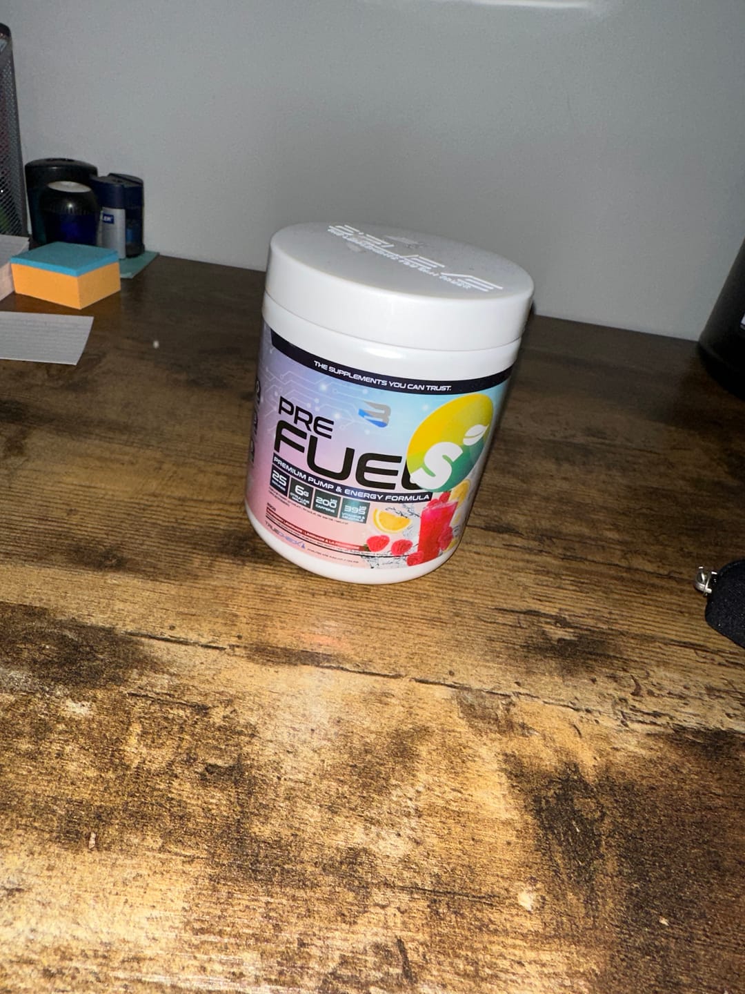 Customer photo review of Believe - Pre Fuel 290g
