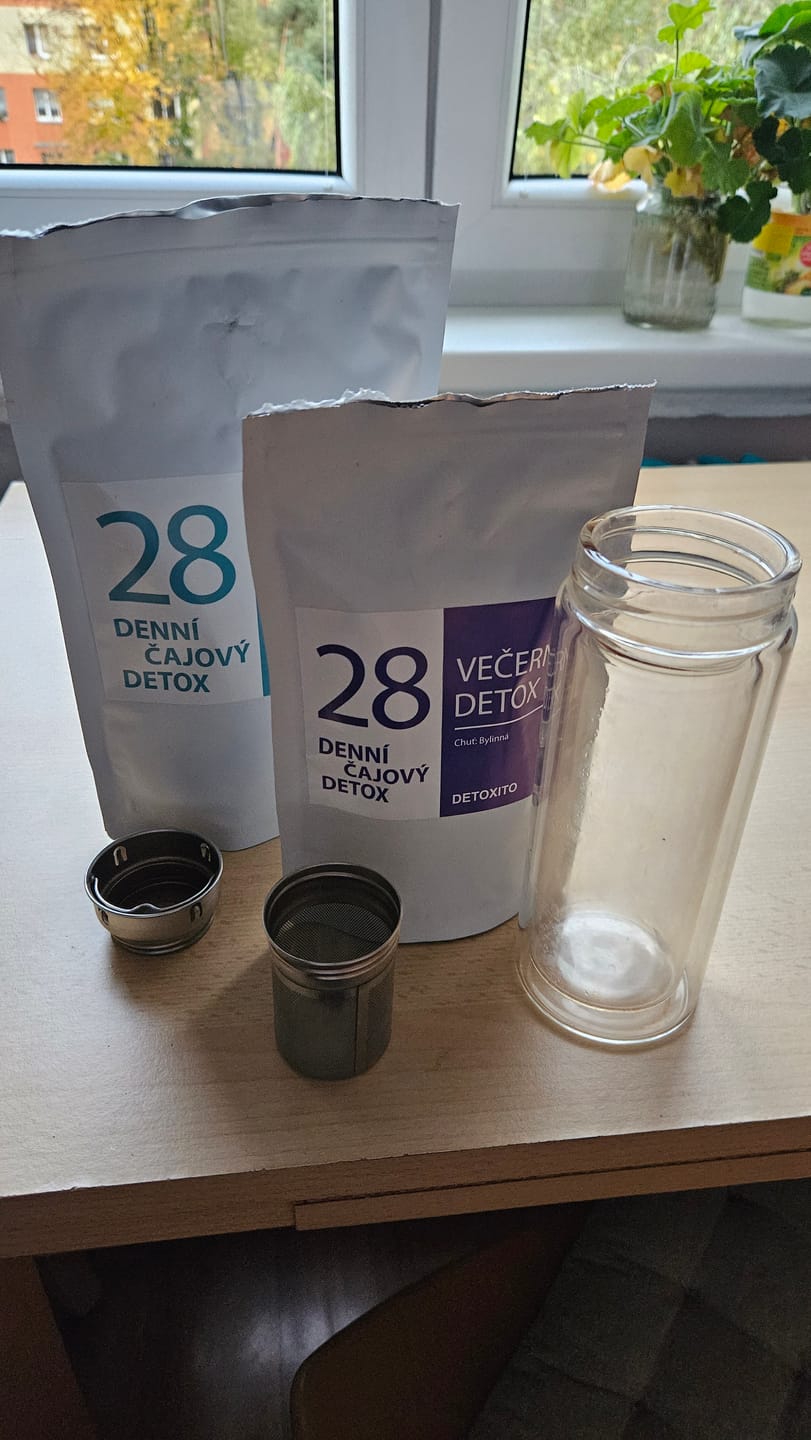 Customer photo review of Detoxikační čaje (28 denní balíček)