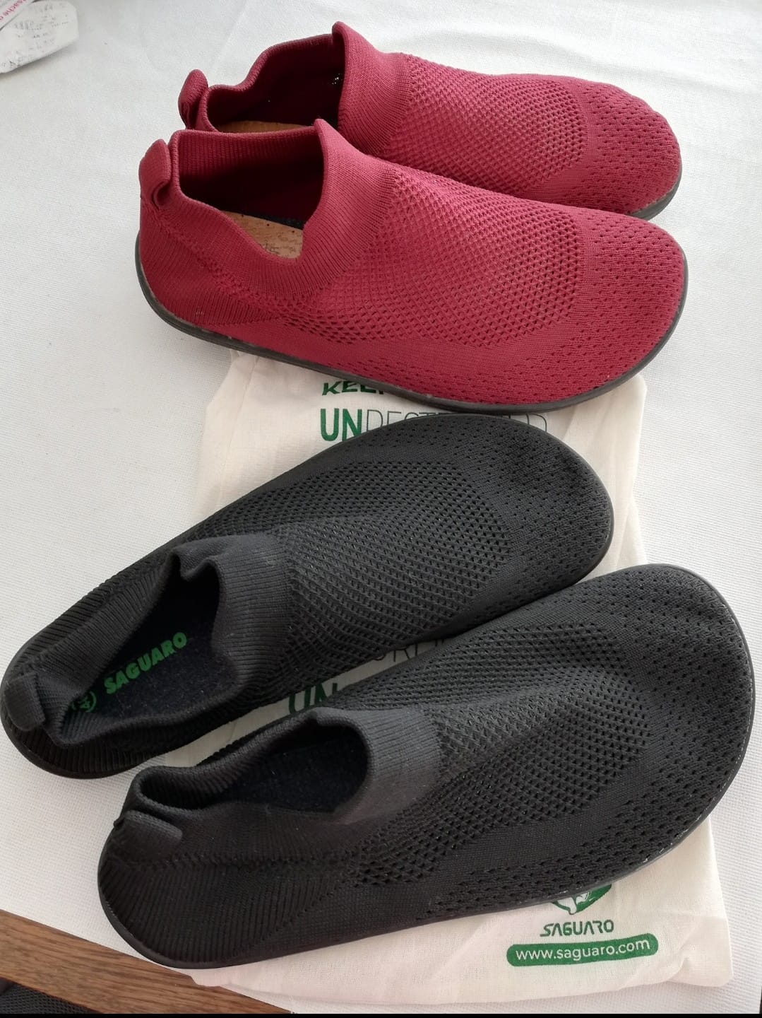 Customer photo review of Barfuß Sockenschuhe Agile Ⅰ