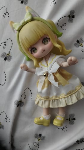 Customer photo review of Liroro Summer Island Series Action Figure BJD Blind Box