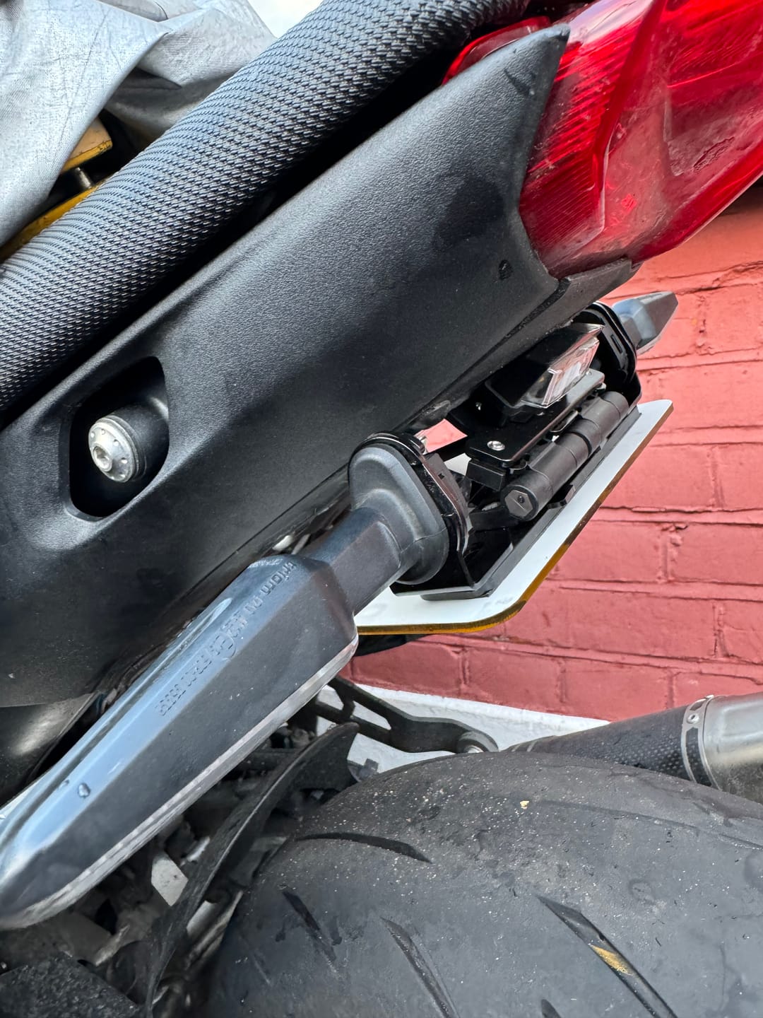 Customer photo review of Indicator Attachment - Yamaha (Pair)