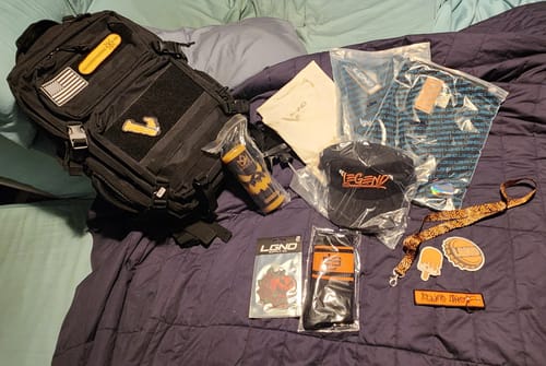 Customer photo review of Limited Mystery Backpacks