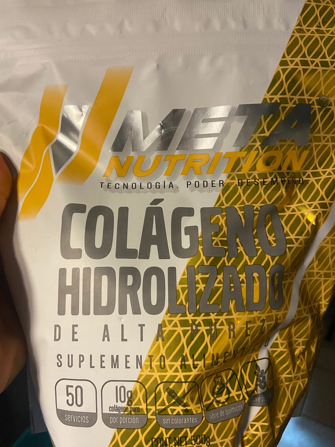 Customer photo review of Colágeno Hidrolizado Puro