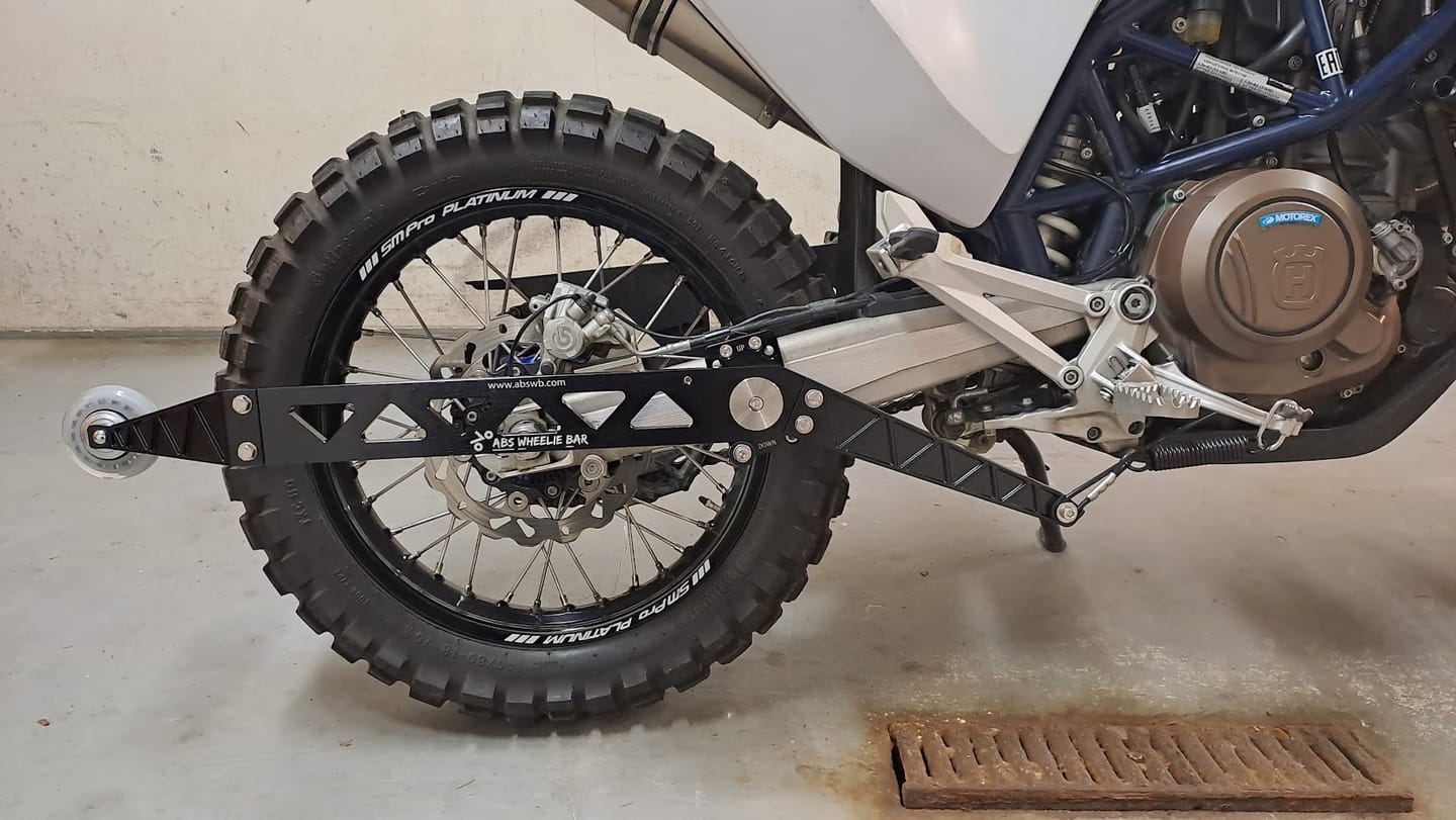 Customer photo review of ABS Wheelie Bar3