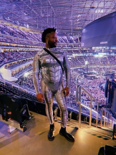 Customer photo review of Azur Phantom Male Costume