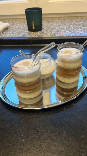 Customer photo review of WAVE GLASS | MYKONOS