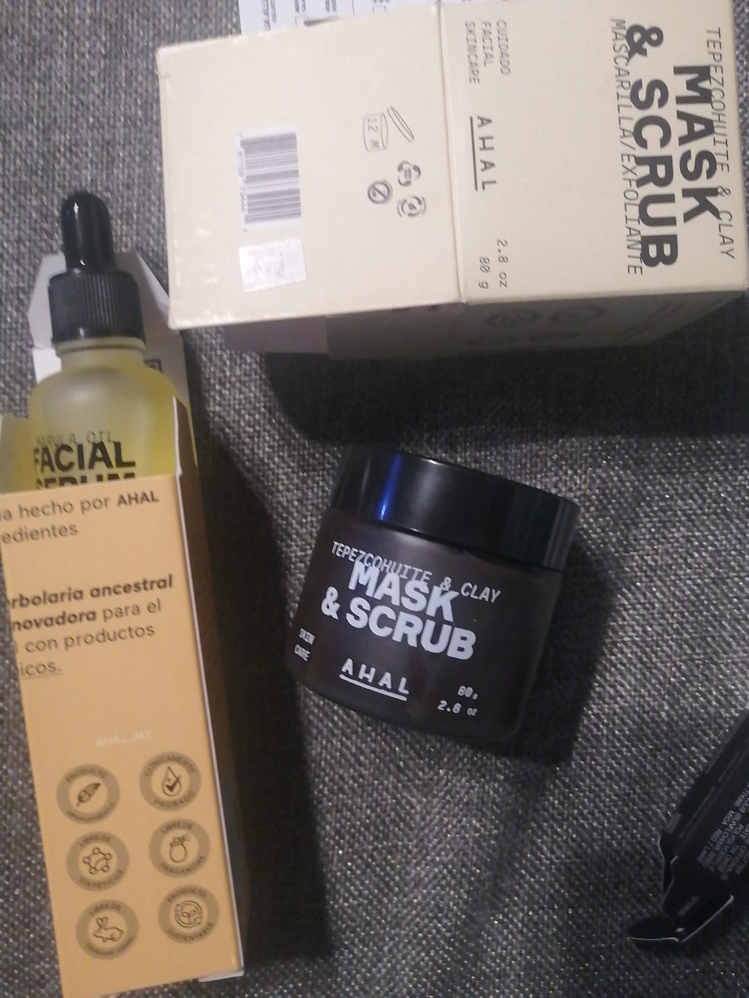 Customer photo review of AHAL-Suero Humectante Facial de Marula Africano